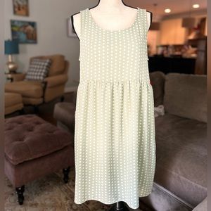 Altar’d State Polka Dot Babydoll Dress